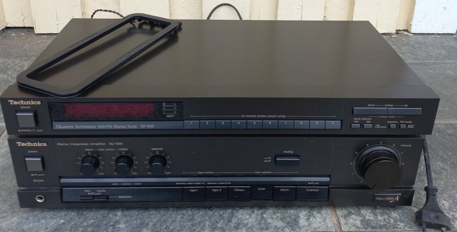 Technics ST-600 AM/FM-tuner och SU-800 förstärkare