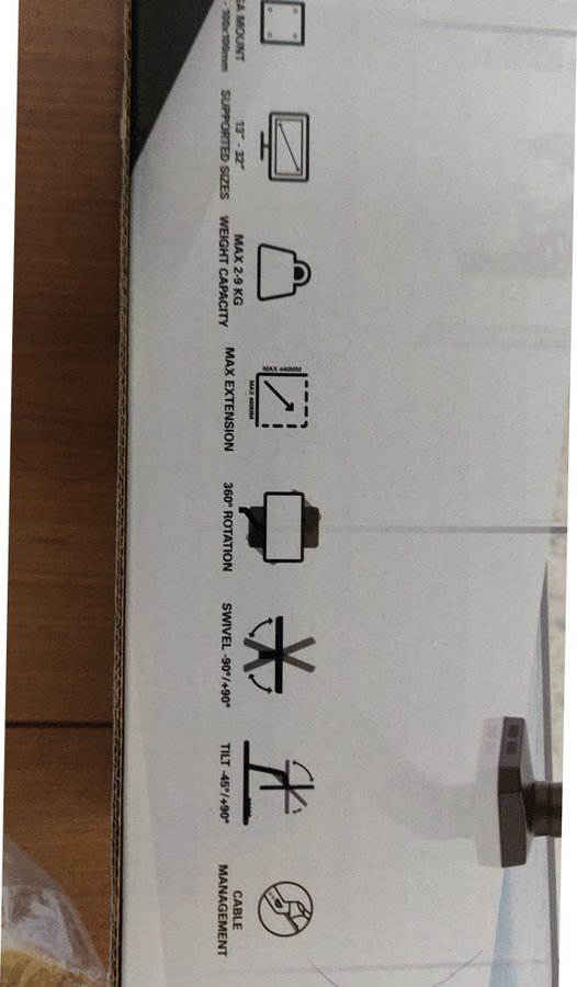 AOC AS110DO Monitor Arm