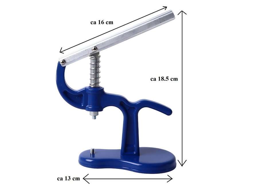 Boettpress + Pressplattor (12 st) Klocka/urmakeri verktyg Boett Press Klockor Ur