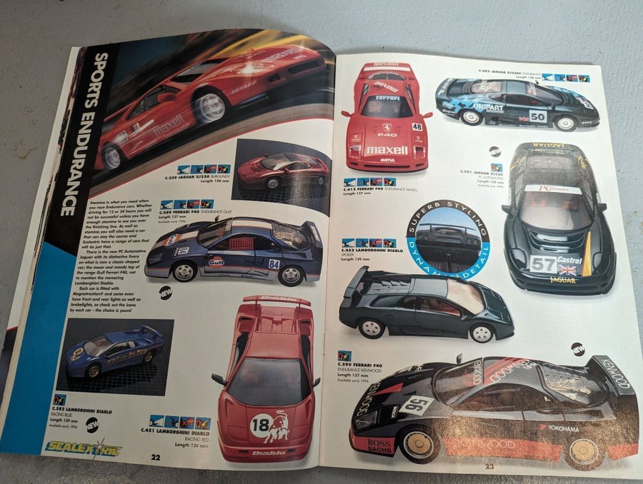 Scalextric katalog 37th edition