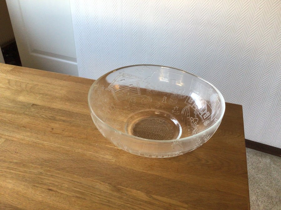 Iittala Humppila skål ca 26 cm i diameter ca 10 cm hög