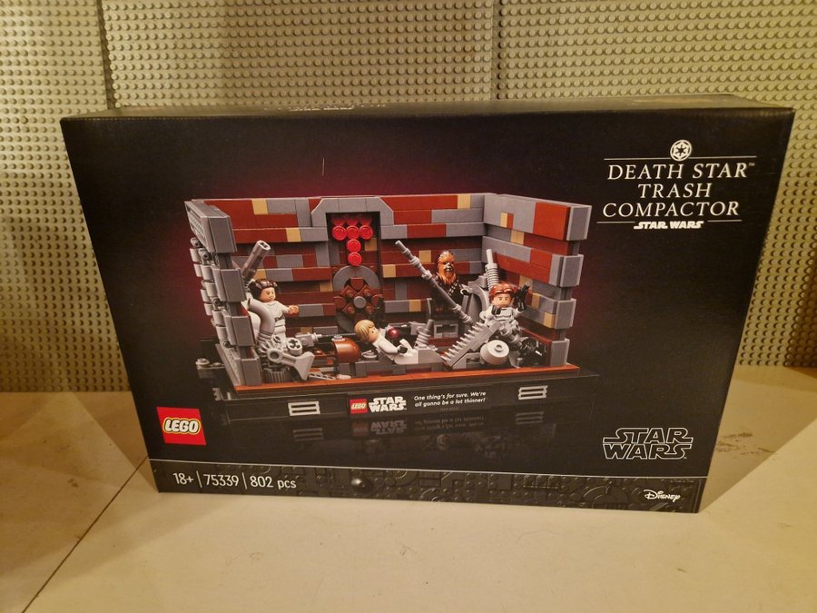 LEGO Star Wars - 75339 Death Star™ Trash Compactor - Ny/oöppnad