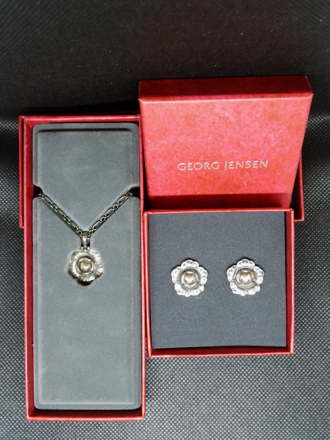 Georg Jensen Heritage Collection 2002 sterling silver set