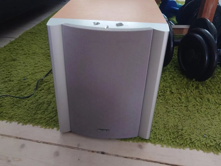 100 Watt aktiv sony subwoofer