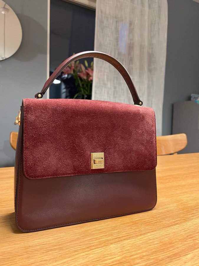 Michael kors handbag, burgundy