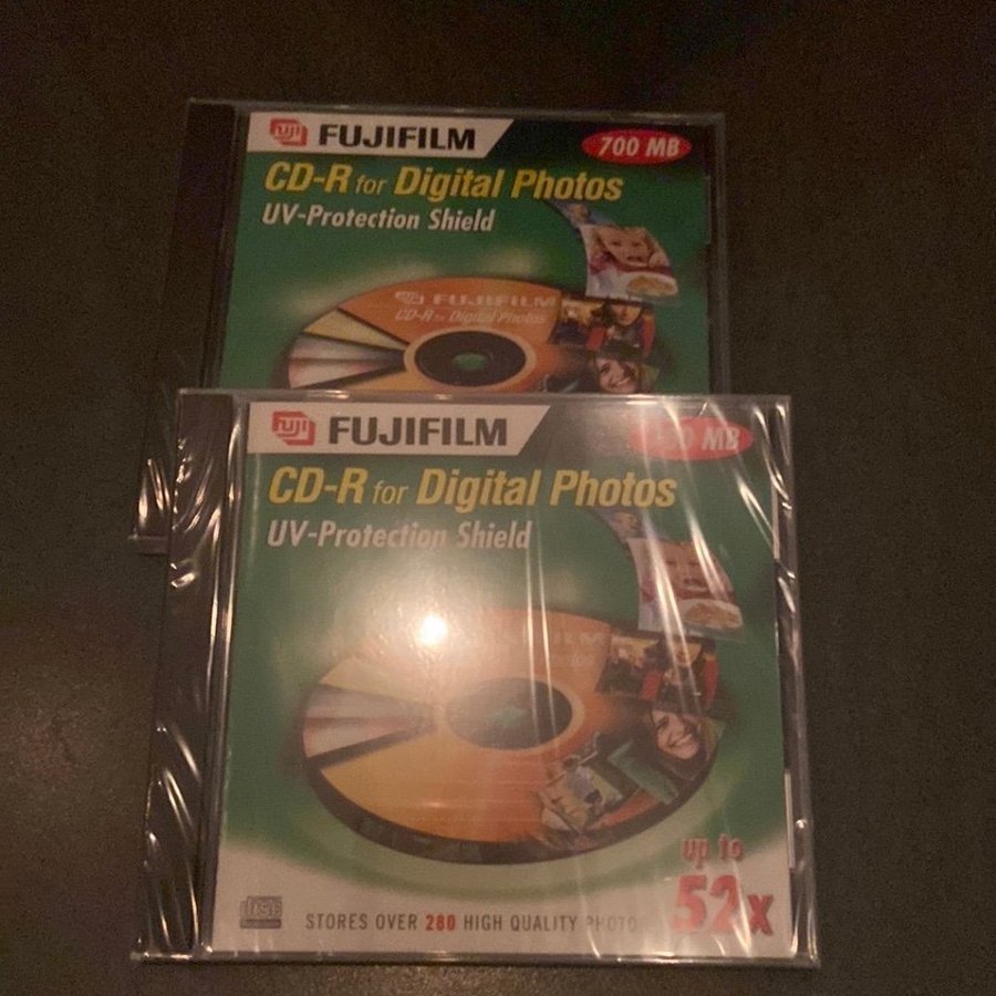 Fujifilm CD-R för digitala foton 700MB 10-pack