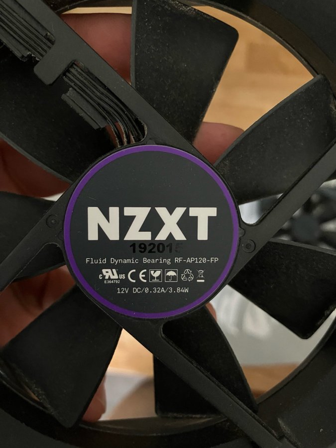 NZXT RF-AP120-FP 120mm Fläktar