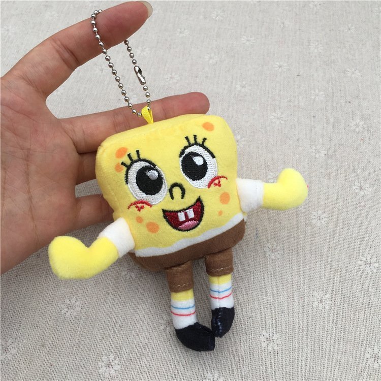 SpongeBob SquarePants Plush Keychain Set of 6