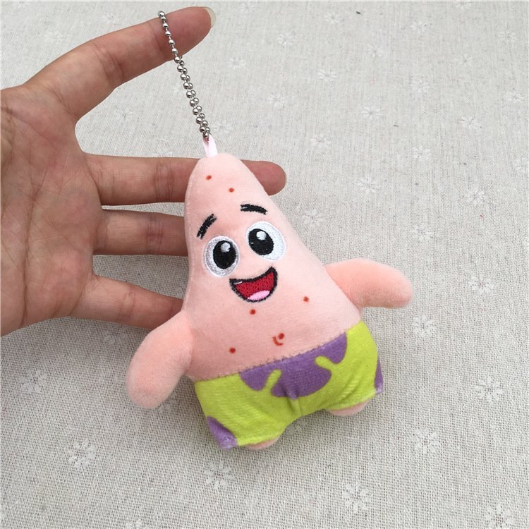 SpongeBob SquarePants Plush Keychain Set of 6