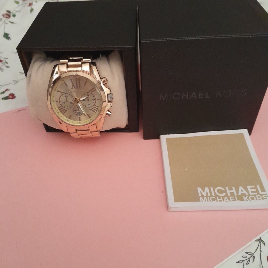 Michael Kors Damklocka i Roséguld