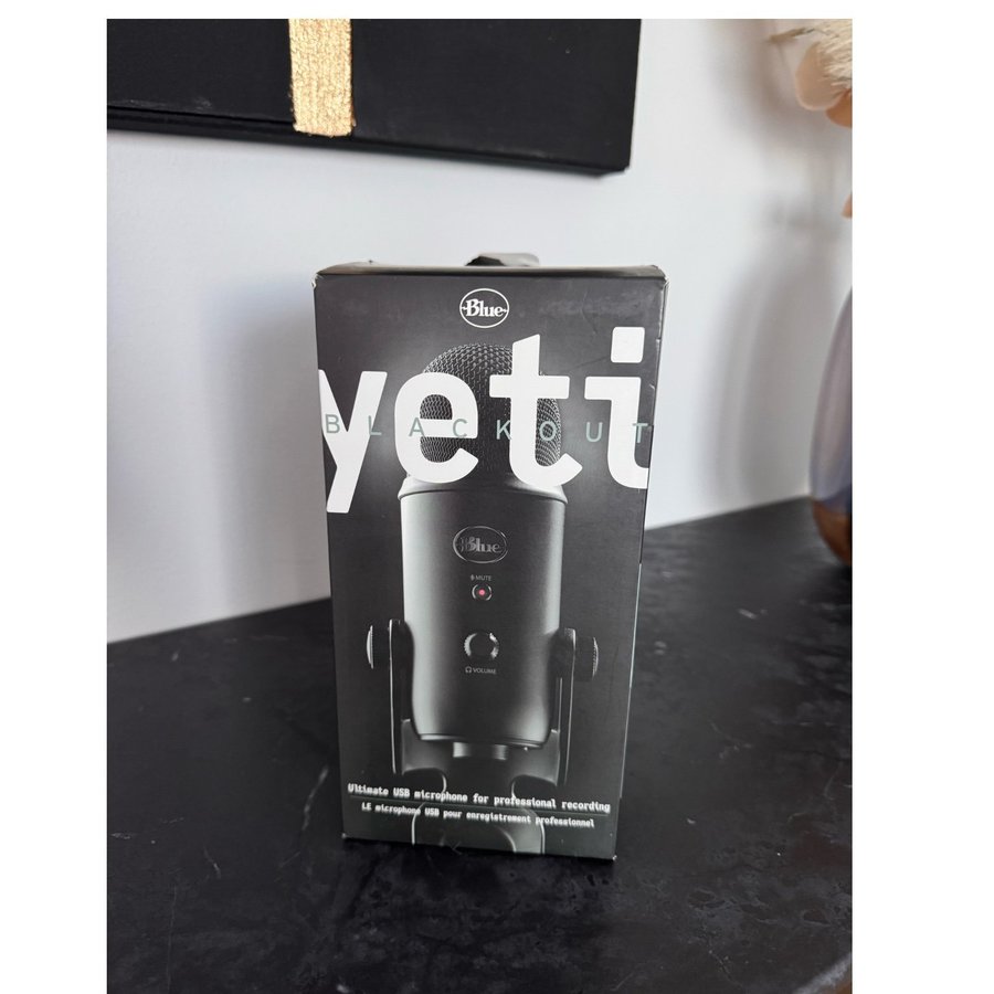 Blue yeti microphone