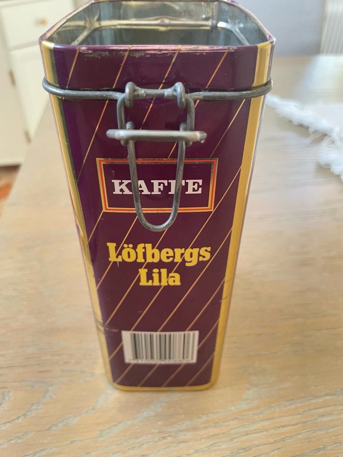 Löfbergs Lila Kaffeburk Retro