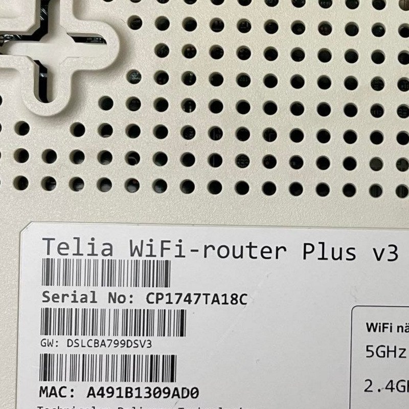 Telia WiFi-router Plus v3