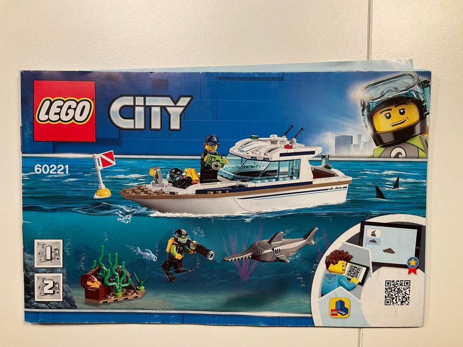 LEGO City 60221 Havsforskningsbåt