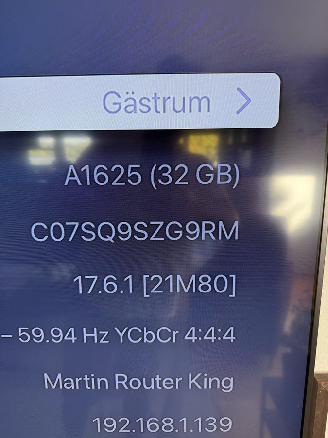 Apple TV 32GB Ej fjärr