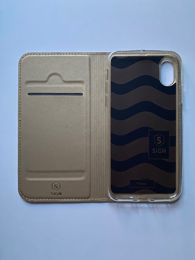 Sign Pro Skin Series Fodral för iPhone X / iPhone Xs (Guld)