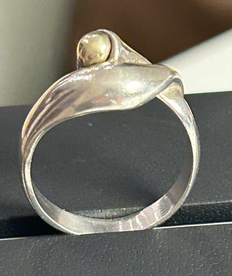 Retro sølv ring