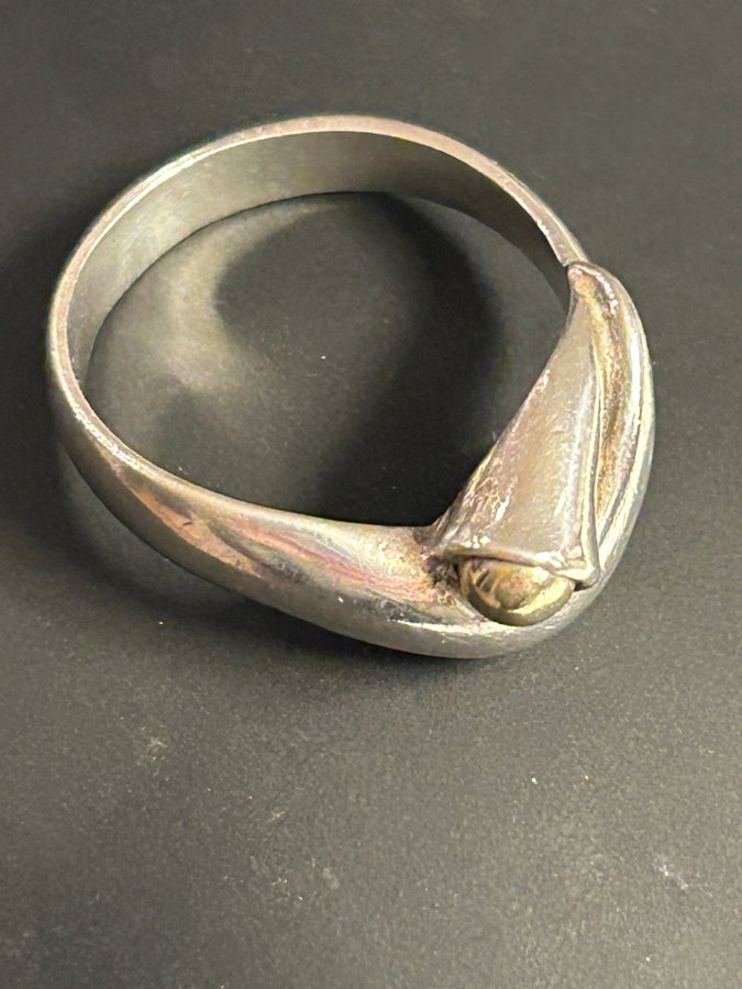 Retro sølv ring