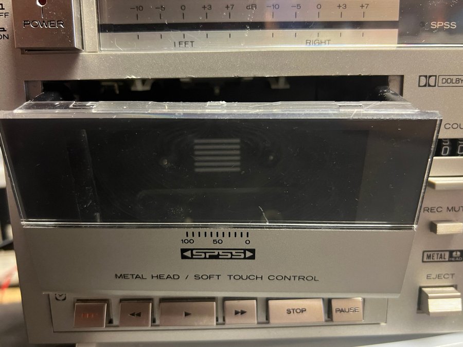 HITACHI Stereo Cassette deck, Model DJ-2, Reparation/reservdel objekt