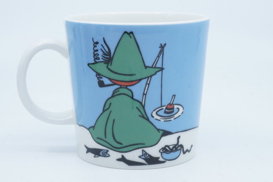 Muminmugg Snusmumriken, blå / Moomin Mug Snufkin