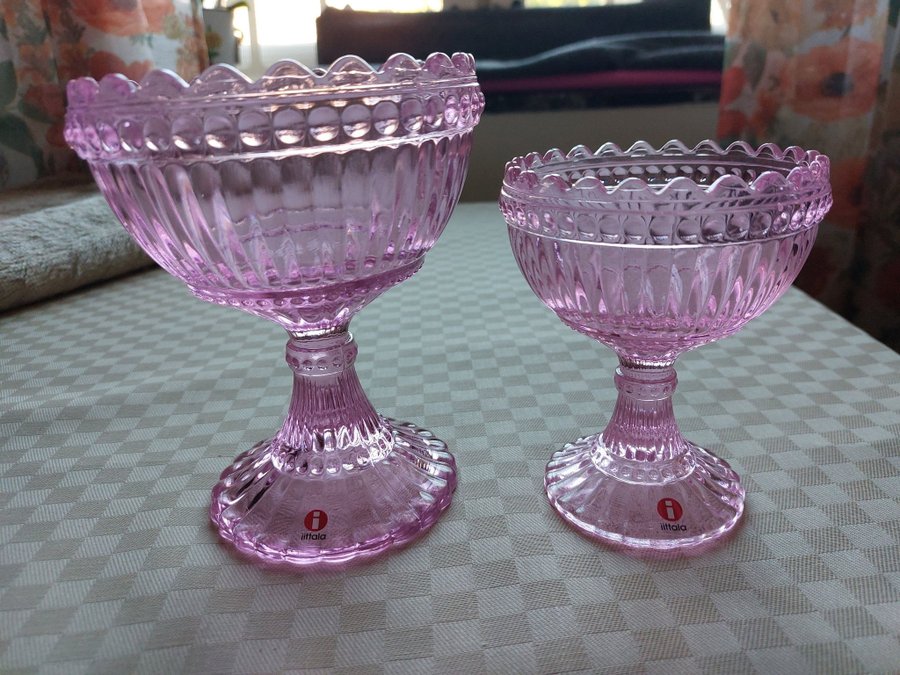 Iittala Marimekko Maribowl Mariskooli Sweet pink lilla modellen 12 cm