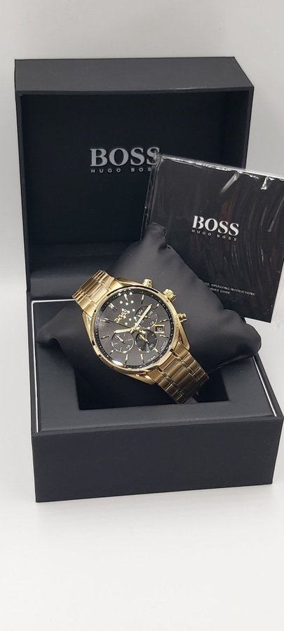 Hugo Boss Champion HB1513848 Chronograaf Herenhorloge Goud