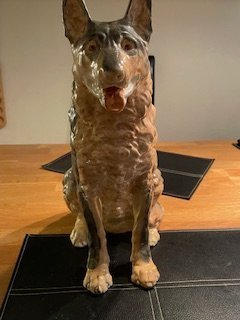 Tysk Schäferhund Figur