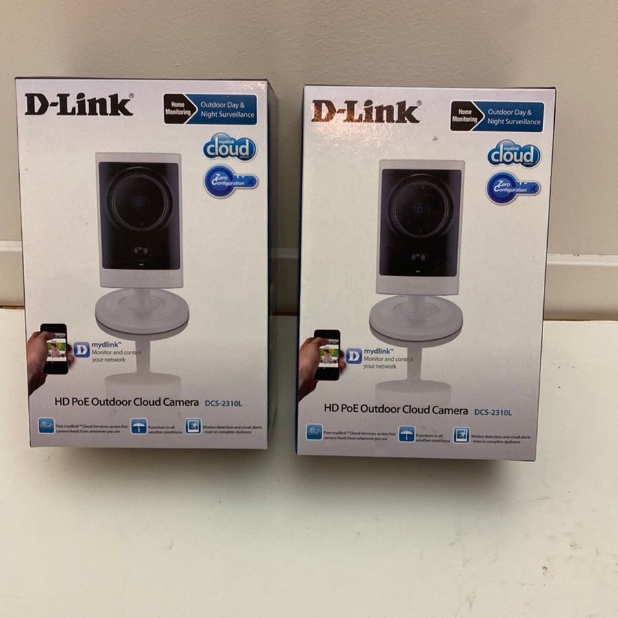 D-Link HD PoE Outdoor Cloud Camera DCS-2310L