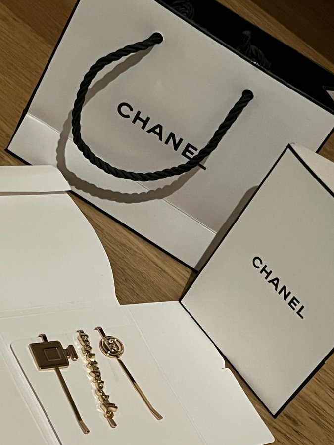 Chanel Beauté hårspännen/hårnålar 3 st