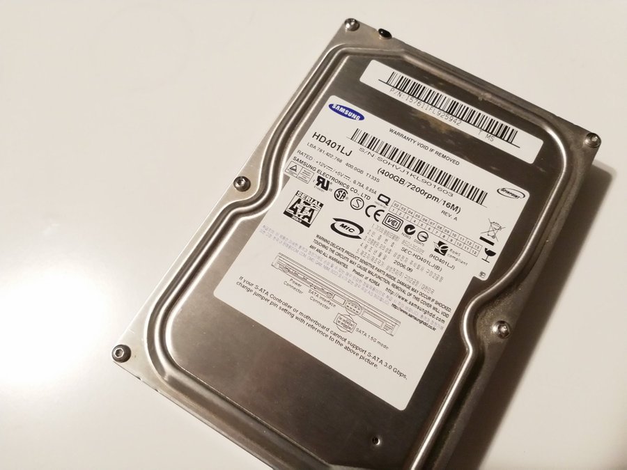 400GB Samsung HD401LJ 3.5" HDD | Test OK!