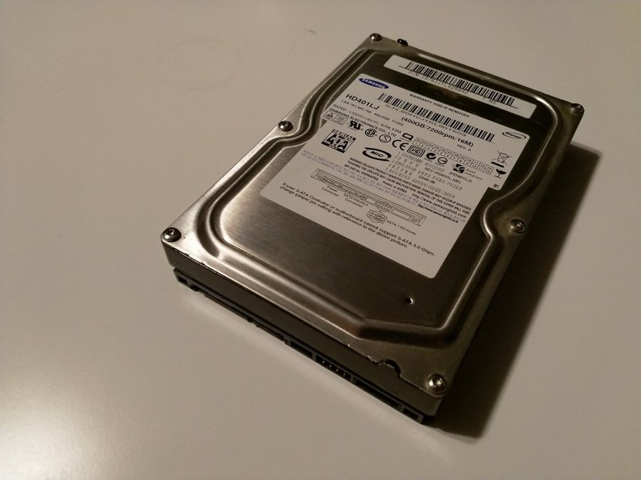 400GB Samsung HD401LJ 3.5" HDD | Test OK!