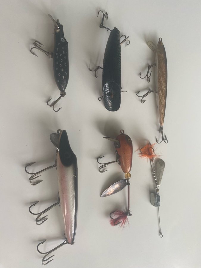 Fiskedrag: Arjon;Abu;Rapala;Heddon;Helin