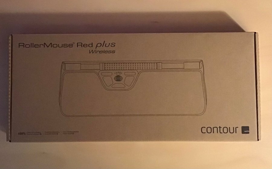 Contour RollerMouse Red Plus Trådlös