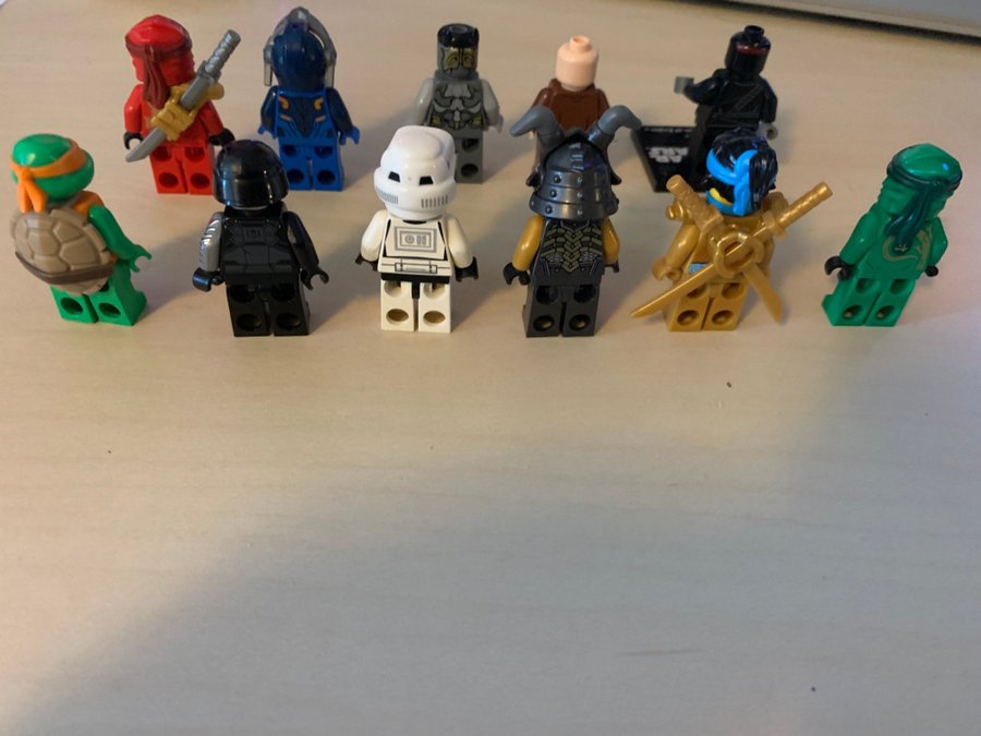 Lego Minifigurer - Blandade starwars ninjago turtles