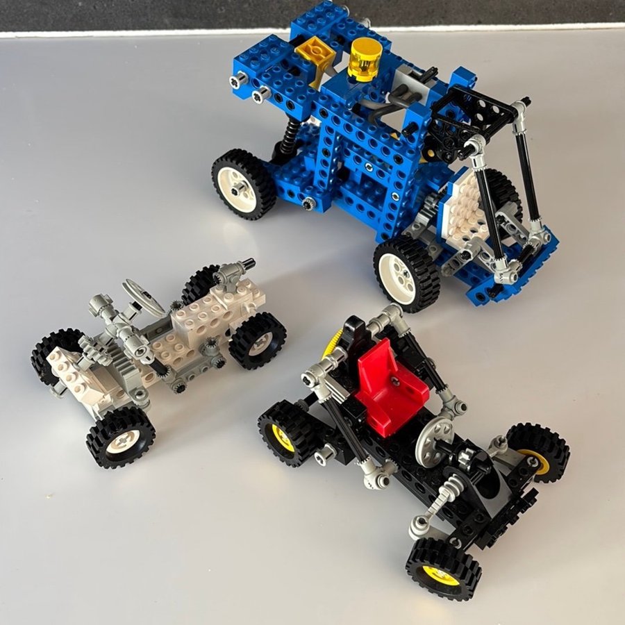 Lego Technic 8860 8859 och 8858