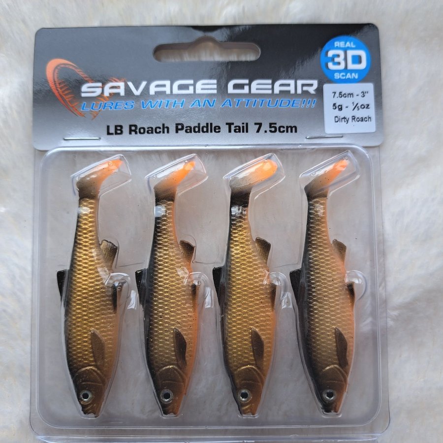 Savage Gear LB Roach 75cm Paddle Tail