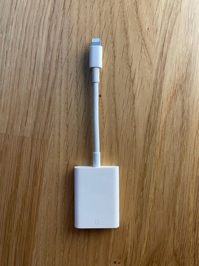 Apple Lightning till sd-kamerakortläsare