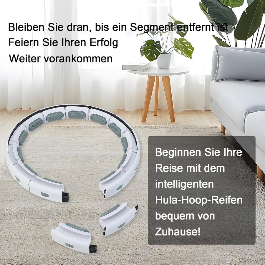 NY Smart hula hoop med viktboll | Justerbara och rörliga delar | Ordpris 239kr