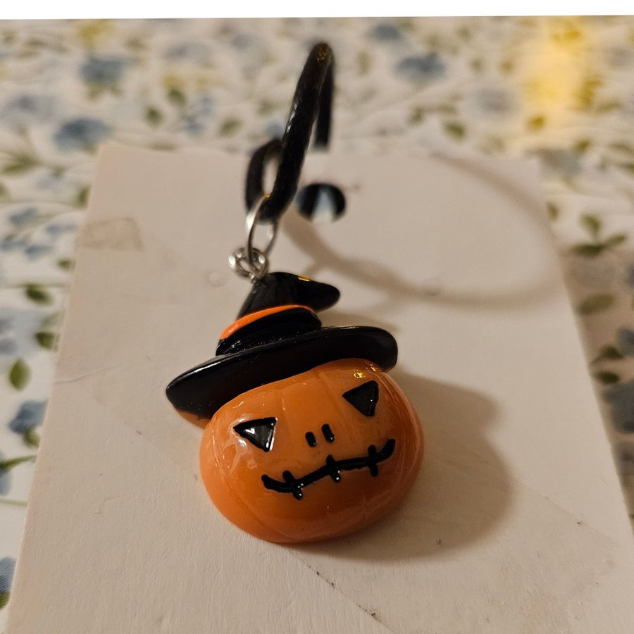 Halloween Pumpa halsband