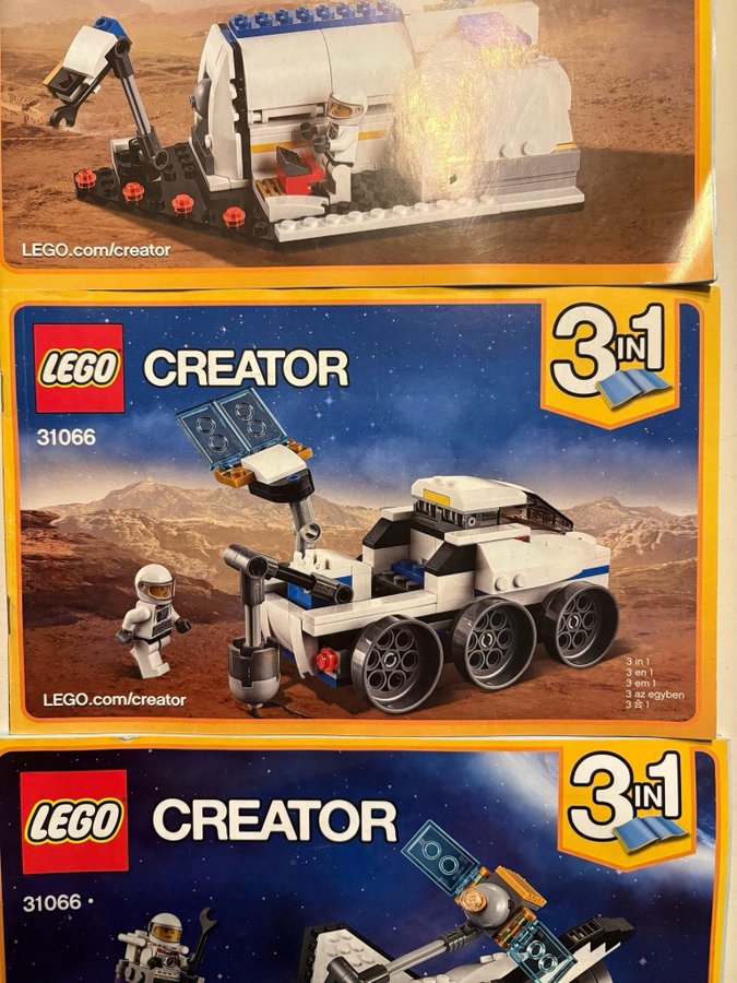 LEGO Creator 3-i-1 31066 Rymdfarkost