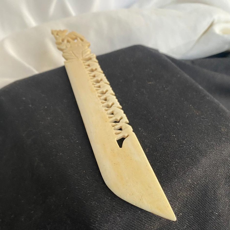 Hand-Carved Vintage Letter Opener