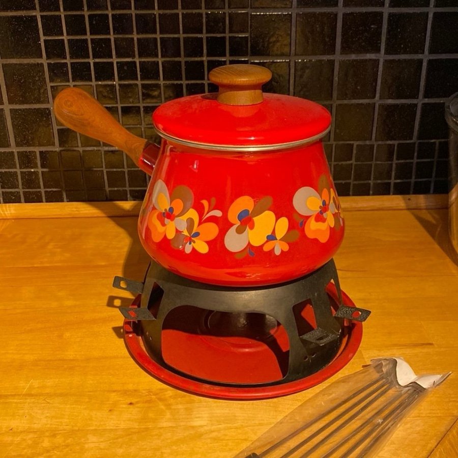 Vintage fondue gryta