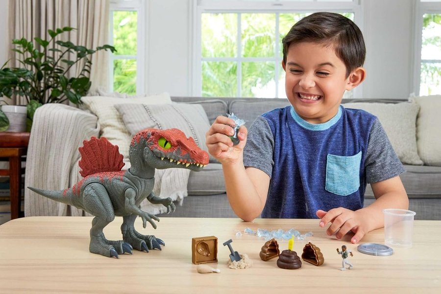 NY Mattel Jurassic Park Actionfigur med många tillbehör | Ordpris 567kr