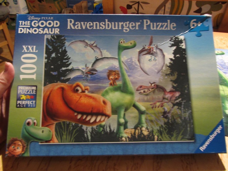 XXL 100 Bitar Pussel Walt Disney The Good Dinosaur Seriefigur Ravensburger