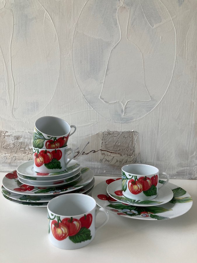 Oxford Porcelaine, fransk kaffeservise