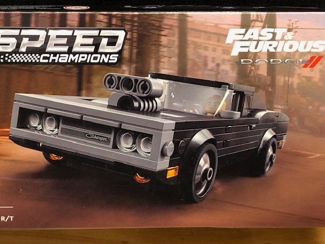 LEGO Speed Champions 76912 "Fast  Furios Dodge 1970 Charger R/T" - oöppnad!