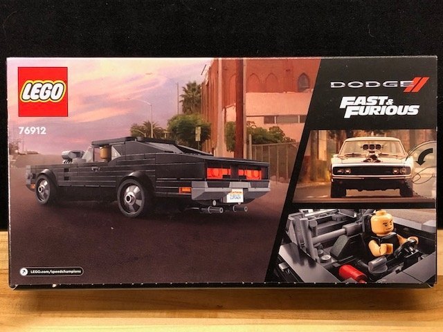 LEGO Speed Champions 76912 "Fast  Furios Dodge 1970 Charger R/T" - oöppnad!