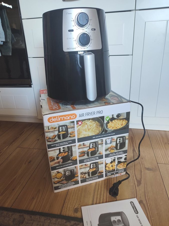 Helt ny Delimano Air Fryer Pro