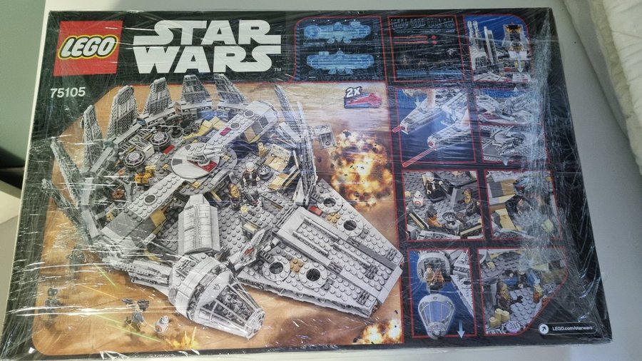 Obruten LEGO Star Wars Millennium Falcon 75105