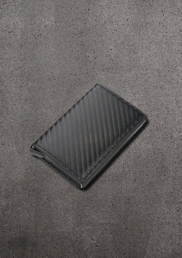 Brand New Carbon Fiber RFID Bank Card Holder